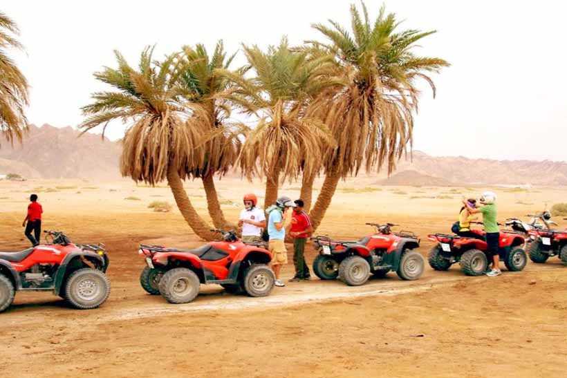 From Hurghada 3-Hour Desert Safari by Quad Bike
